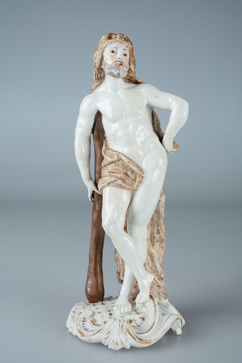 kurpfälzisches museum heidelberg herkules Johann Wilhelm Lanz Frankenthal Porzellan Manufaktur 