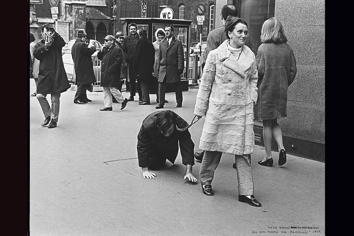 wilhelm hack museum street life VALIE EXPORT Peter Weibel Aus der Mappe der Hundigkeit wilhelm hack museum street life VALIE EXPORT Peter Weibel Aus der Mappe der Hundigkeit